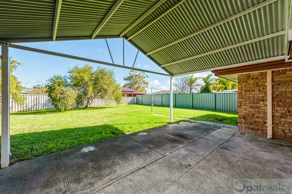 Great backyard for all to enjoy