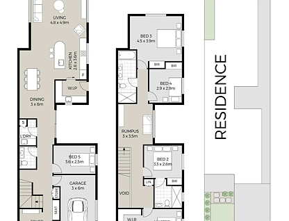 1 Kingsford Street, Ermington, Parramatta (Northwest suburbs), 5 રૂમ, 3 બાથરૂમ, Apartment