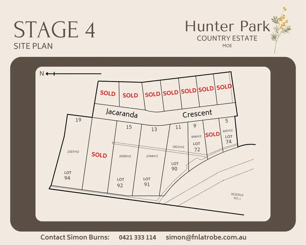 Moe Hunter Park Country Estate, Moe - STAGE 4 NOW SELLING!