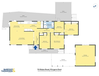 74 Blake Road, Mangere East, Manukau City, 3 રૂમ, 1 બાથરૂમ, House