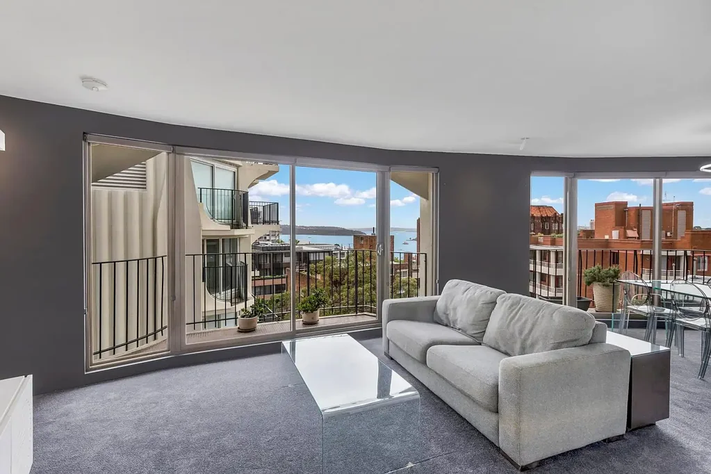 North Facing Semi Furnished One Bedroom in Gazebo With Stunning Views