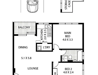 20/13-17 Stewart Street, Glebe, Inner West, 2 غرف, 1 حمامات, Unit