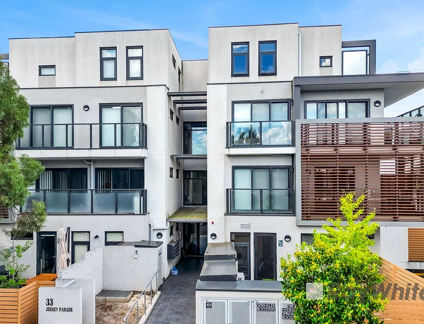 201/33 Jersey Parade, Carnegie, Bayside, 2房, 1浴, Apartment