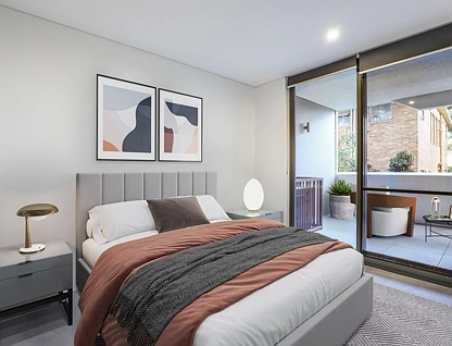 109/38 Oxford Street, Epping, Upper North Shore, 1 침실, 1 욕실, Apartment