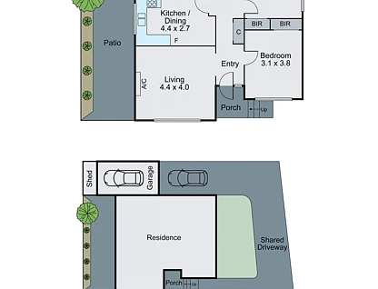 1/26 Rae Street, Chadstone, VIC 3148, 2房, 1浴, 排房