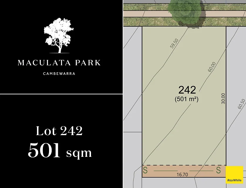 Lot 242, 'Maculata Park' 104 Taylors Lane, Badagarang, South Coast, 0 habitaciones, 0 baños, Section