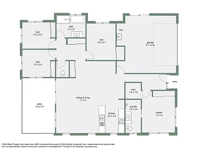 6a Fossilbrook Bend, Trinity Park, Cairns, 4 ਕਮਰੇ, 2 ਬਾਥਰੂਮ, House