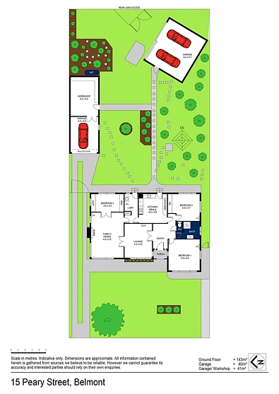 15 Peary Street, Belmont, VIC 3216, 3 slaapkamers, 1 badkamers, House