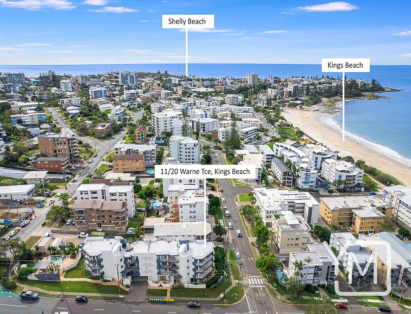 11/20 Warne Terrace, Kings Beach, Sunshine Coast, 2 Bedrooms, 2 Bathrooms, Apartment