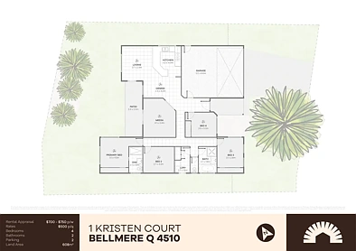 1 Kristen Court, Bellmere, QLD 4510, 4 slaapkamers, 2 badkamers, House
