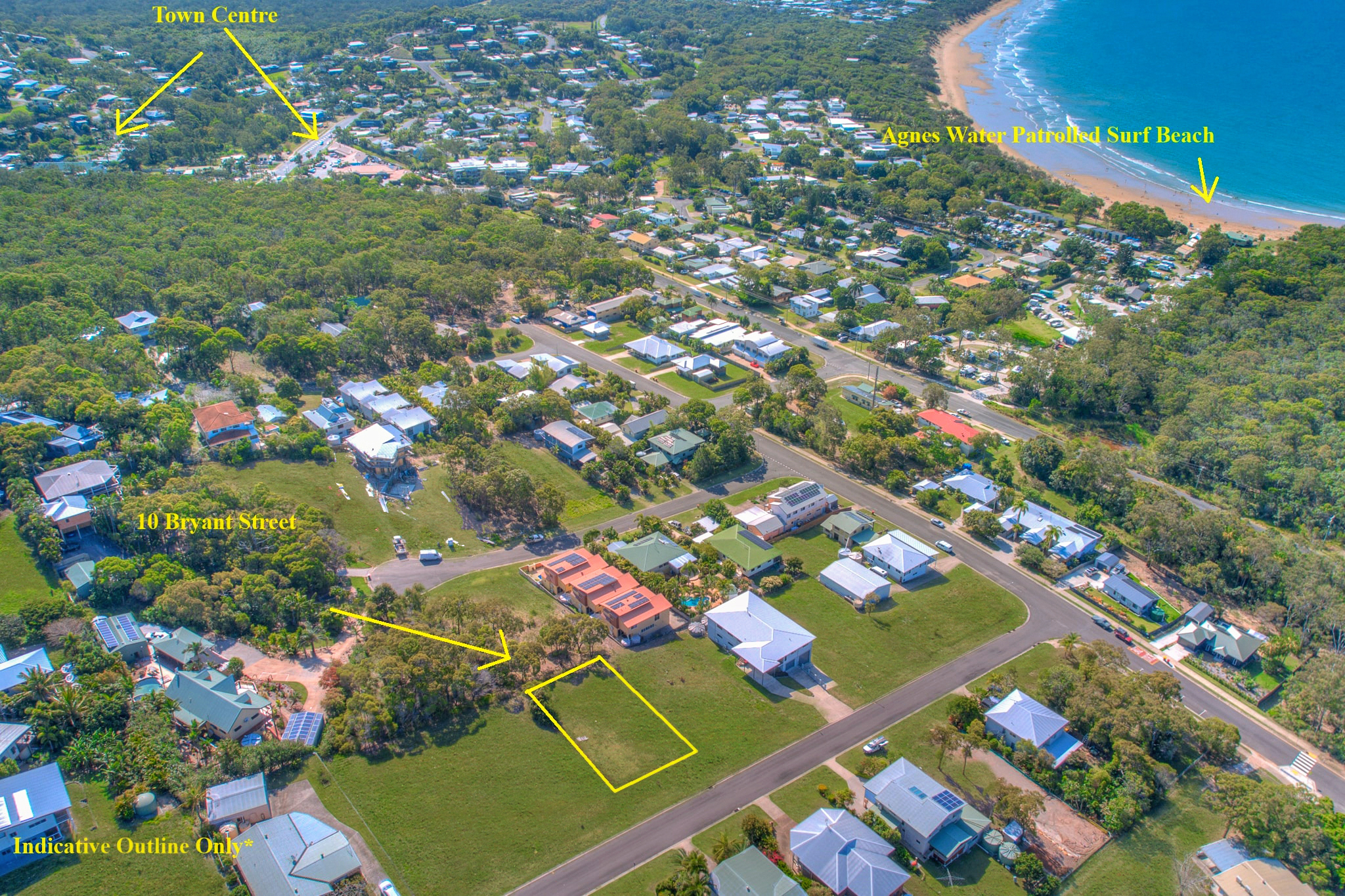 10 BRYANT ST, AGNES WATER QLD 4677, 0房, 0浴, Section