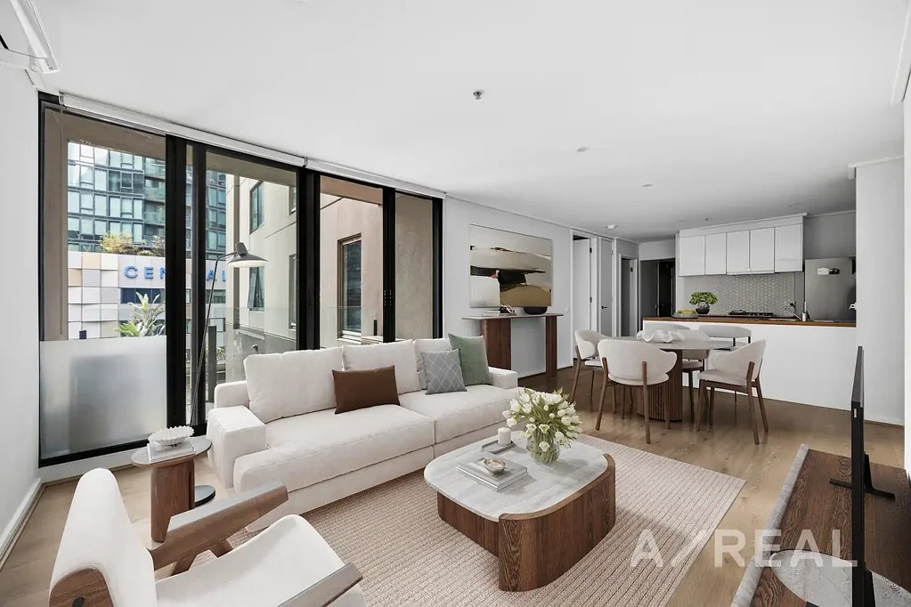 Southbank 1Moenga Spacious 1 Bedroom Plus Study with Fresh Contemporary Appeal