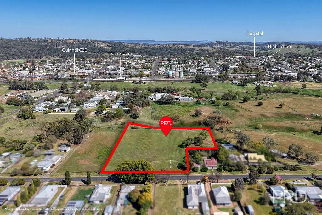 Quirindi Rare Residential Lifestyle Opportunity on 2.5 Acres in Town