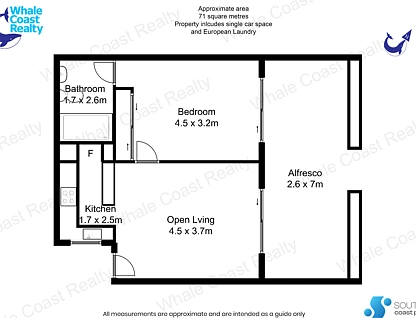 3/147 PRINCES HIGHWAY, Narooma, South Coast, 1 રૂમ, 1 બાથરૂમ, Apartment