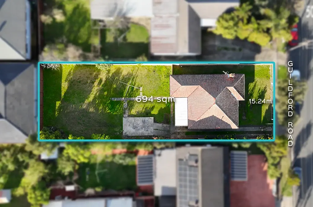 Guildford 4 Bedroom 695sqm Block with 15.24m Frontage - Prime Duplex Site!