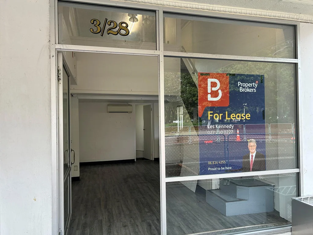 Napier Central Boutique Clive Square for lease