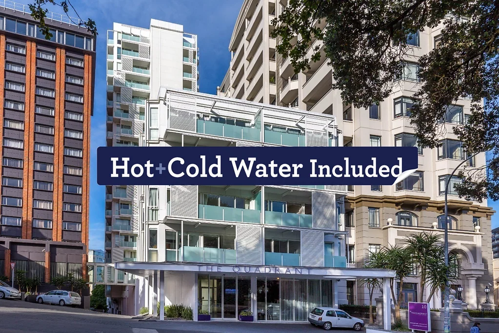 Furnished one bedroom in CBD, hot & cold water included