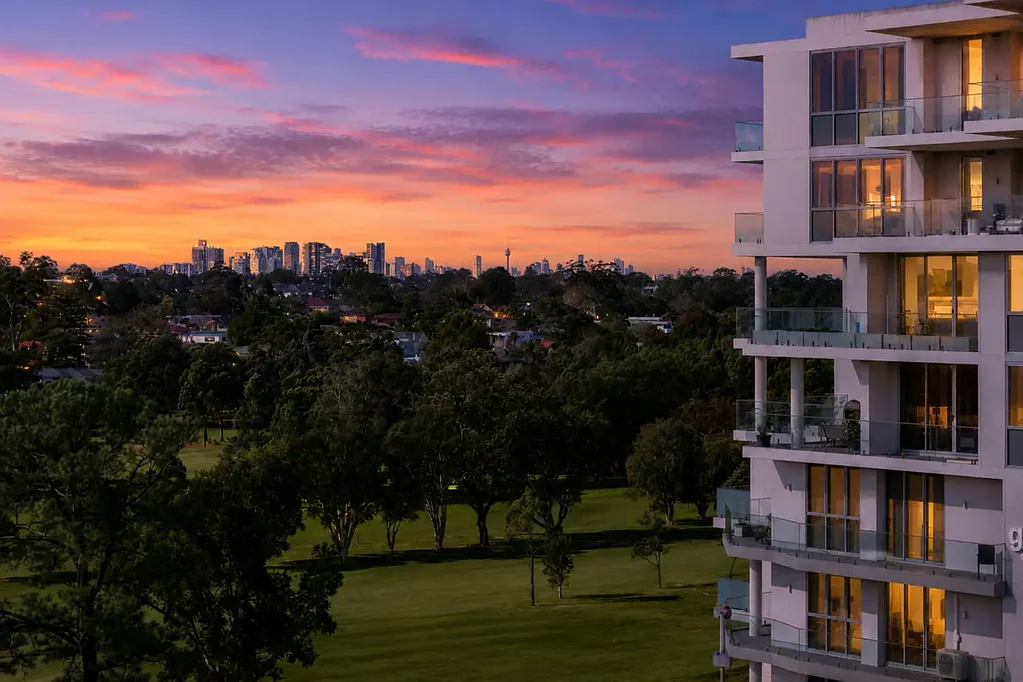 Strathfield 2 Slaapkamer Resort-inspired apartment with expansive terrace living