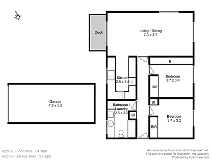 13/9 Alma Street, Bellerive, Hobart, 2房, 1浴, Apartment