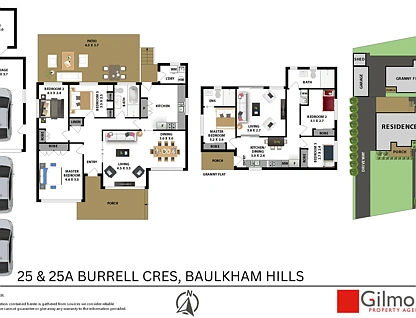 25 & 25A Burrell Crescent, Baulkham Hills, The Hills, 6 habitaciones, 3 baños, House