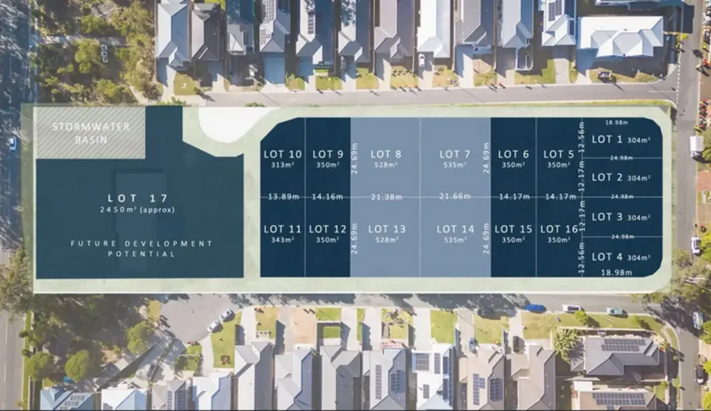 Algester Hilltop large block with 3 street access and DA approved