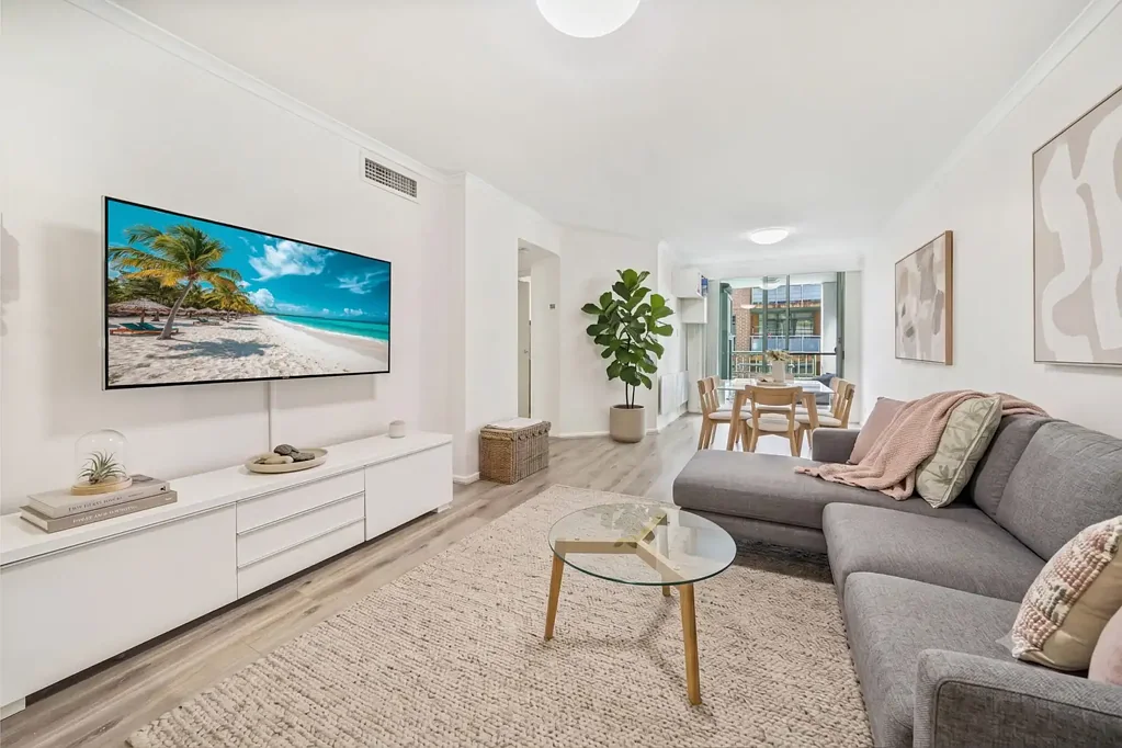 Pyrmont 1બેડરૂમ Sunlit Sanctuary in Harbours Edge with Resort Style Living