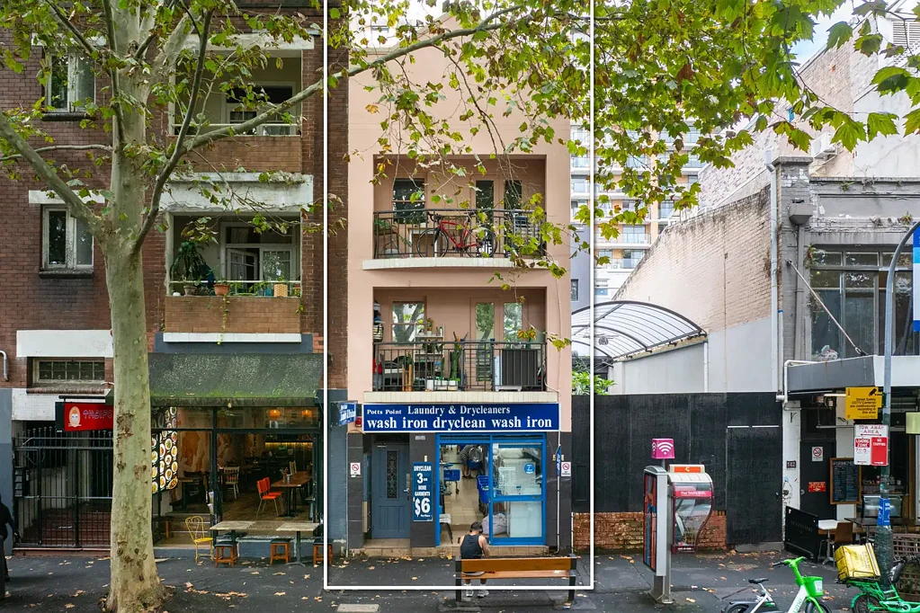Potts Point 4房 Victoria St核心地段 混合用途物业 4个单间公寓 历史零售店面 多种开发可能 步行生活便利 Exceptional Mixed-Use Prospect, 4x Studios + Expansive Retail Holding