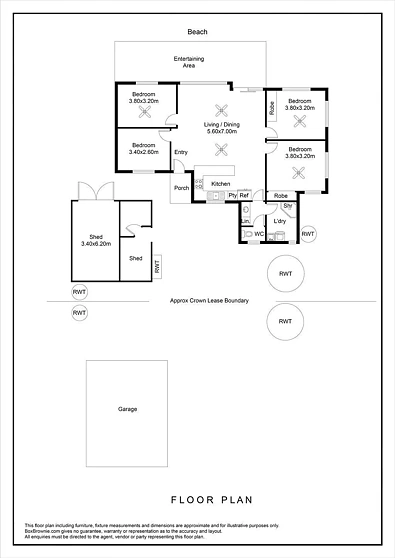 140 Black Point Drive, Black Point, SA 5571, 4 slaapkamers, 1 badkamers, House
