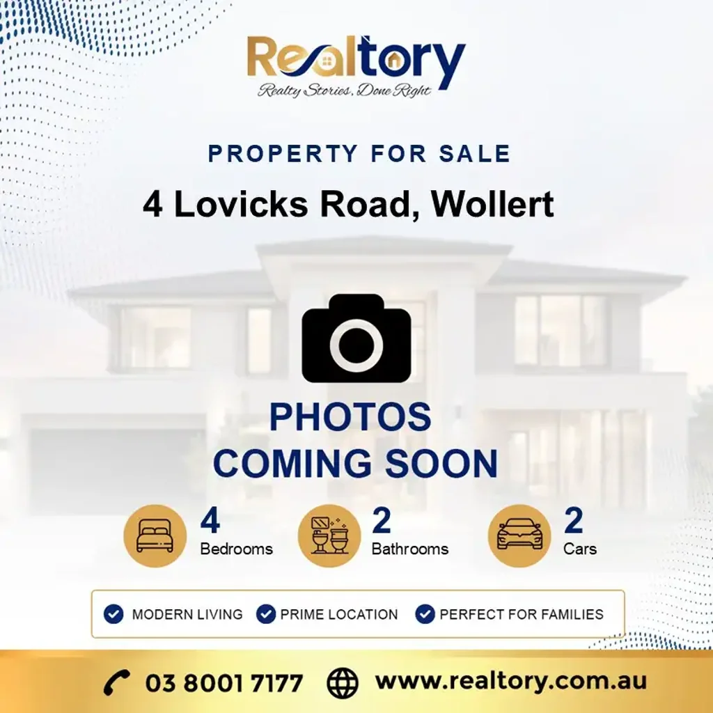 Wollert 4房  Brand-New Family Home