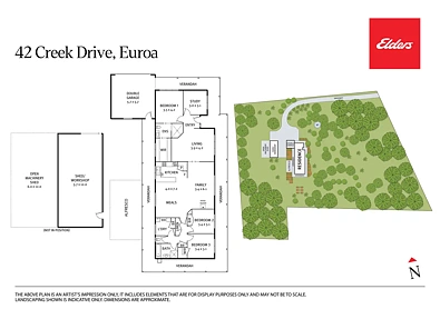42 Creek Drive, Euroa, VIC 3666, 4 slaapkamers, 2 badkamers, House