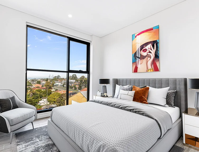 202/6 Allen Street, South Hurstville, St George, 2 ਕਮਰੇ, 2 ਬਾਥਰੂਮ, Unit