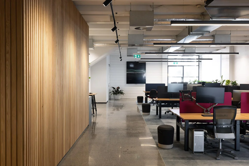 Auckland Central Creative Workspace with Industrial Character