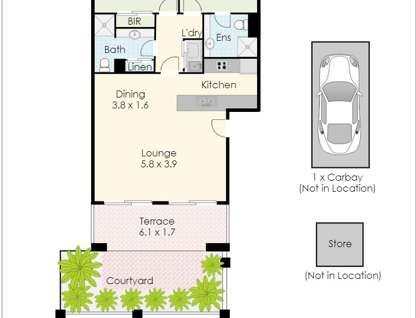 3/57 The Parkway, Ellenbrook, WA 6069, 2 Bedrooms, 2 Bathrooms, Apartment