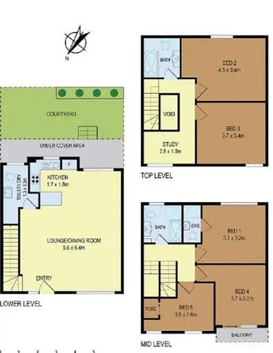 55 Bexley Street, Campsie, NSW 2194, 4 slaapkamers, 3 badkamers, Townhouse