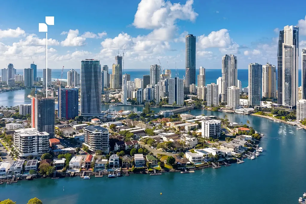 Surfers Paradise 2ਬੈੱਡਰੂਮ Orama: Brand New Effortless Elegance in the Heart of Chevron Island