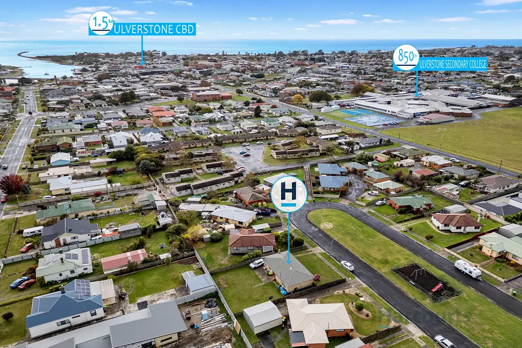 Ulverstone 3部屋 Charming 3-Bedroom Home on a Flat Block