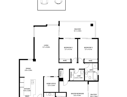 301/54 Railway Street, Corrimal, Wollongong - Greater Region, 3 phòng ngủ, 2 phòng tắm, Apartment