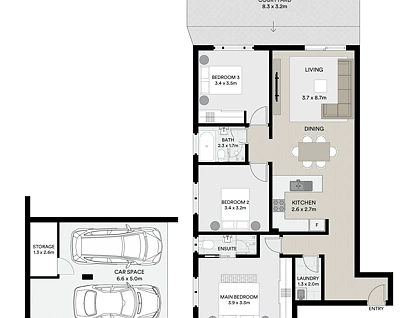 4/21-23 Austral Street, Penshurst, St George, 3 Schlafzimmer, 2 Badezimmer, Apartment