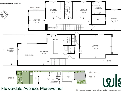 4a Flowerdale Avenue, Merewether, Newcastle, 4 rūma, 2 rūma horoi, Apartment