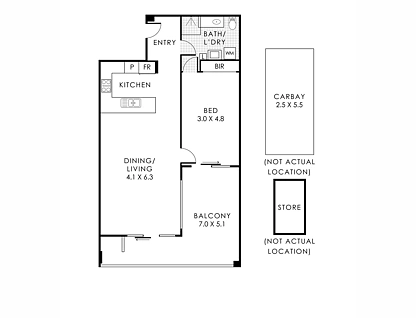 11/22 Brown Street, East Perth, Perth CBD, 1 habitaciones, 1 baños, Apartment
