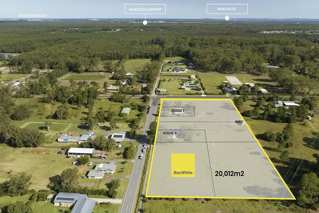 Medowie 6房  2HA CORNER SITE WITH INCOME & UPSIDE