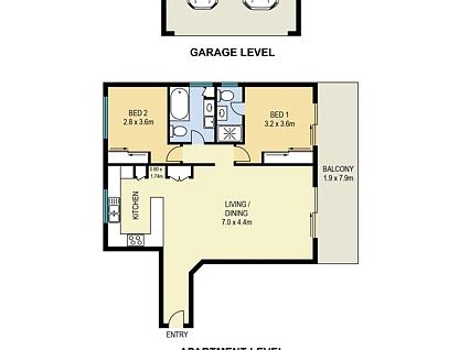 4/98 Pembroke Road, Coorparoo, Brisbane - Eastern Region, 2 Bedrooms, 2 Bathrooms, Unit