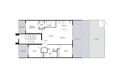 3/55 Jumbuck Crescent, Lawson, ACT 2617, 3房, 2浴, Unit