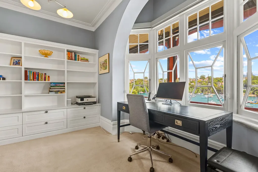 Spectacular three bedroom residence with stunning Mosman Bay views.