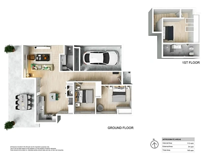 5/34 Morgan Street, Merewether, Newcastle, 3 Kuwarto, 2 Banyo, House