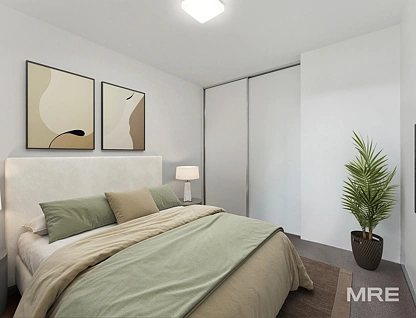412/15 Clifton Street, Prahran, Inner East Melbourne, 1 રૂમ, 1 બાથરૂમ, Apartment