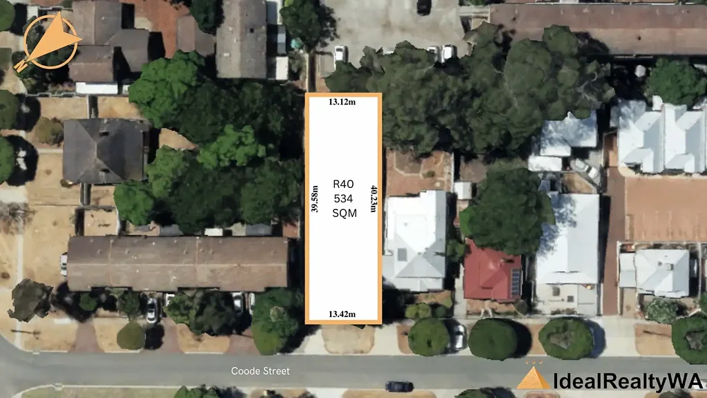 Maylands PREMIUM LOCATION & BLOCK; READY TO BUILD