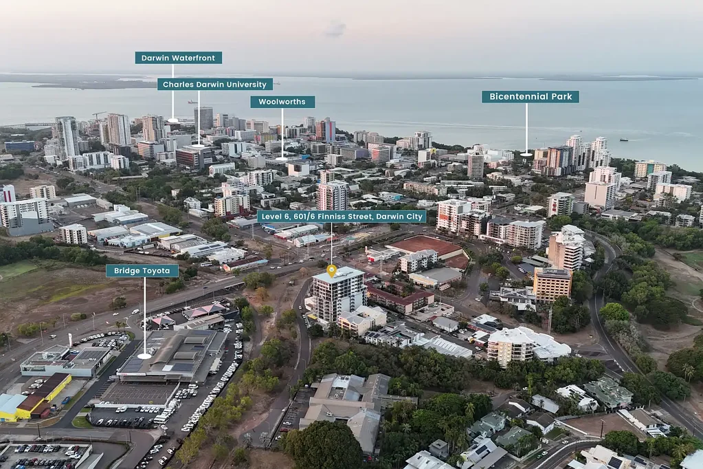 Darwin City 2બેડરૂમ CBD Living with Water Views, Sunrise Outlook & Resort-Style Amenities