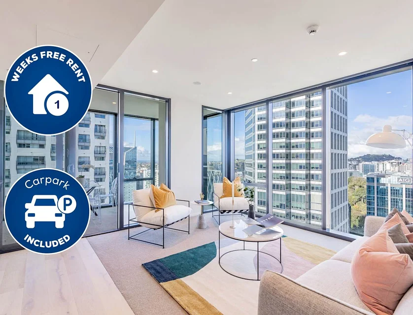 3005/10 Commerce Street, Auckland Central, Auckland City, 2 Schlafzimmer, 1 Badezimmer, Apartment