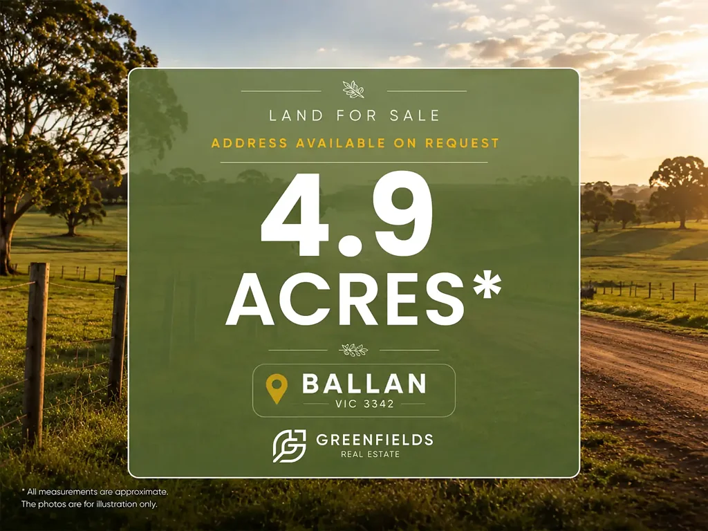 Ballan Prime 4.9-Acre Development Opportunity in Growing Ballan VIC 3342